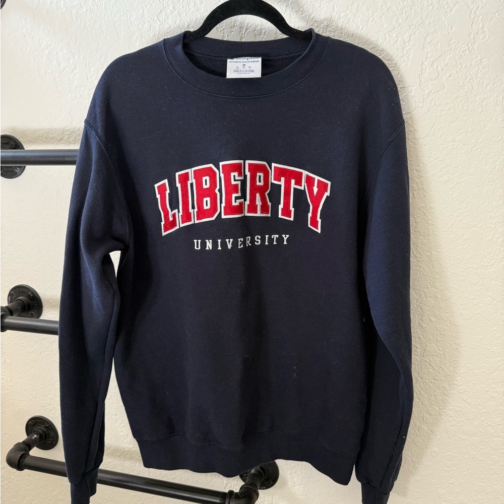 Navy Champion Liberty Sweatshirt Size M